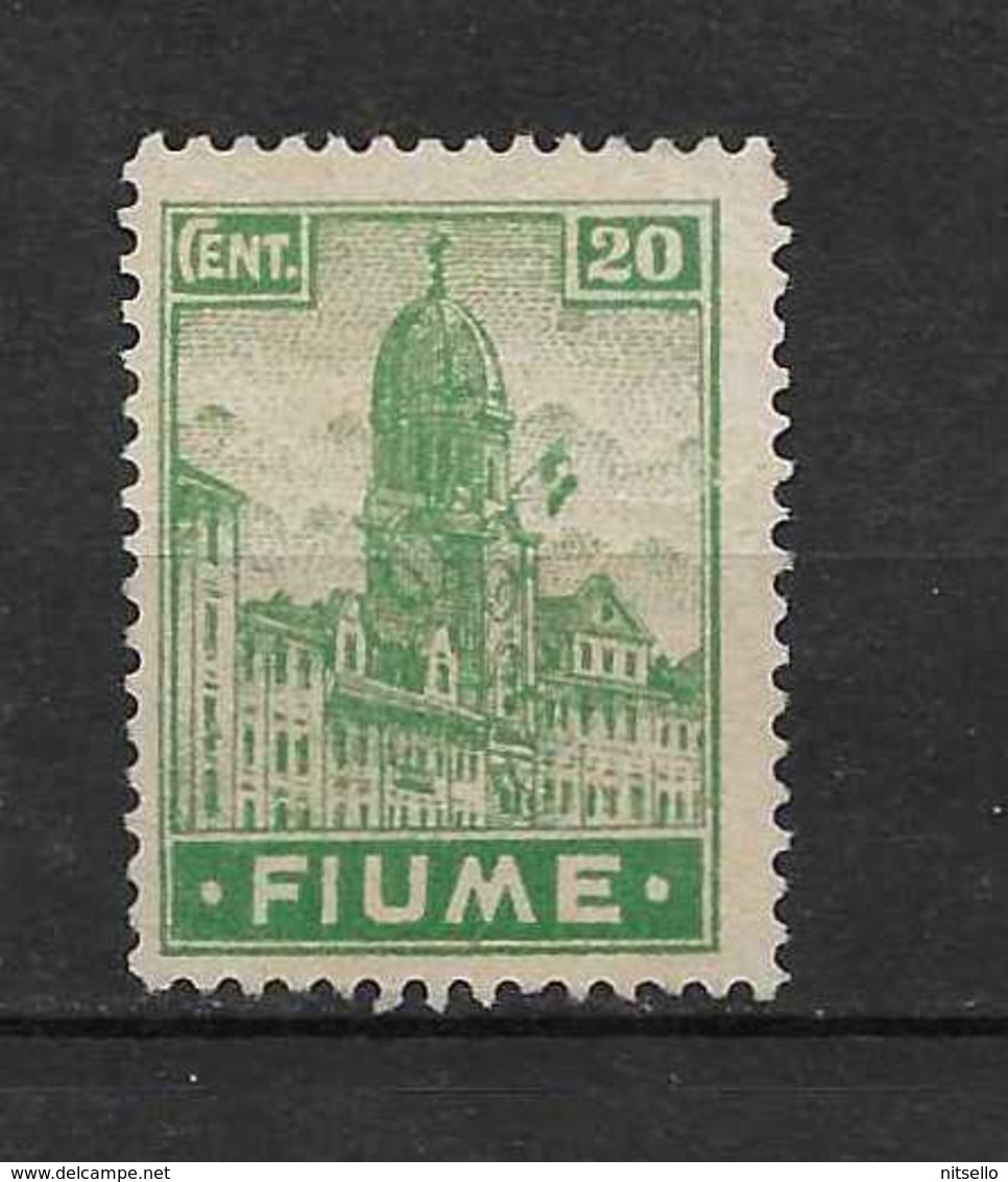 LOTE 1706   /////  (C015)    ITALIA   FIUME   YVERT Nº:  37 *MH - Fiume