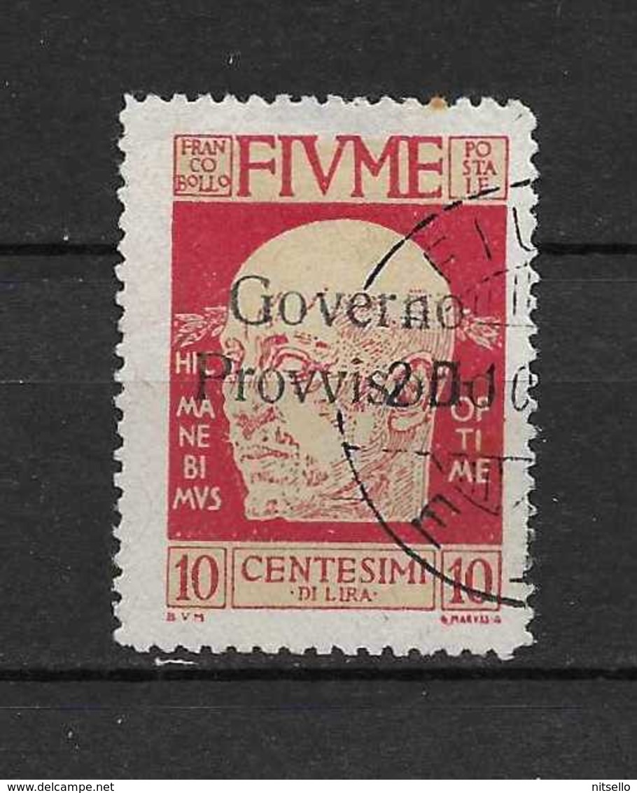 LOTE 1706   /////  (C075)    ITALIA   FIUME   YVERT Nº:  133 - Fiume