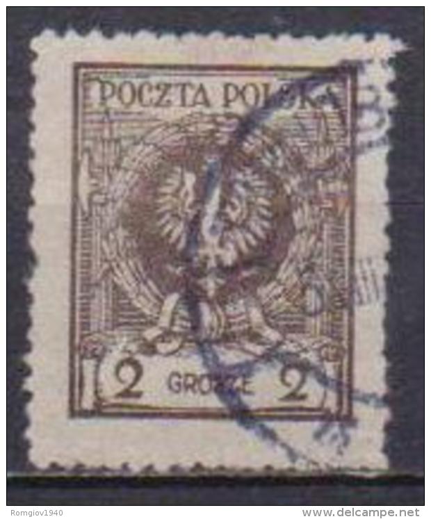 POLONIA  1925 FRANCOBOLLI CON NUOVO VALORE YVERT. 288 USATO VF - Usati