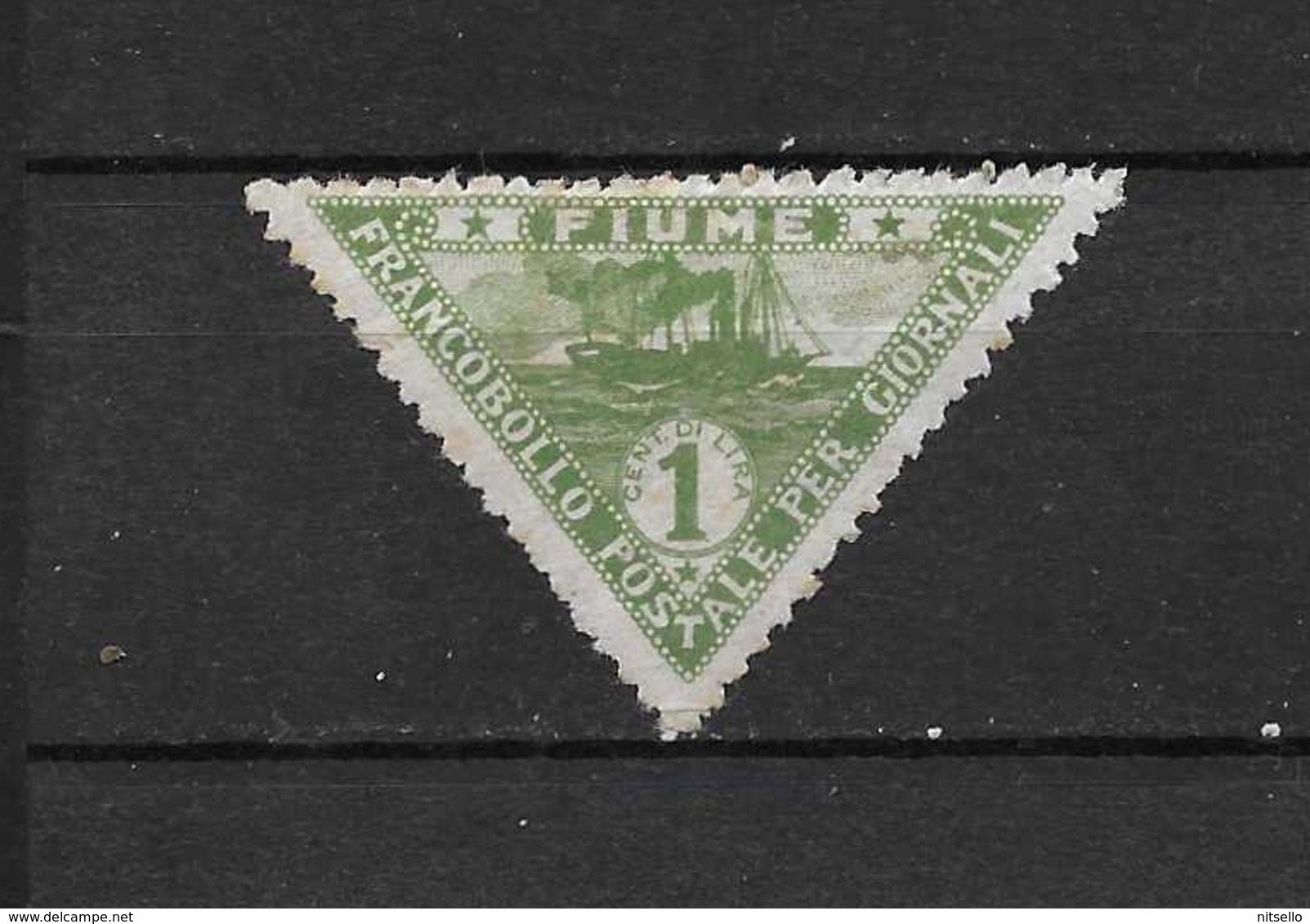 LOTE 1706   /////  (C015)    ITALIA   FIUME   YVERT Nº:  2   POUR JOURNAUX - Fiume