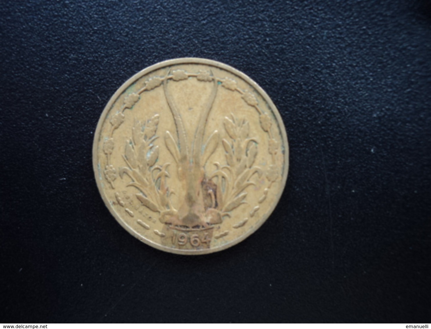 ÉTATS DE L'AFRIQUE DE L'OUEST : 10 FRANCS  1964   KM 1    TB - Autres – Afrique