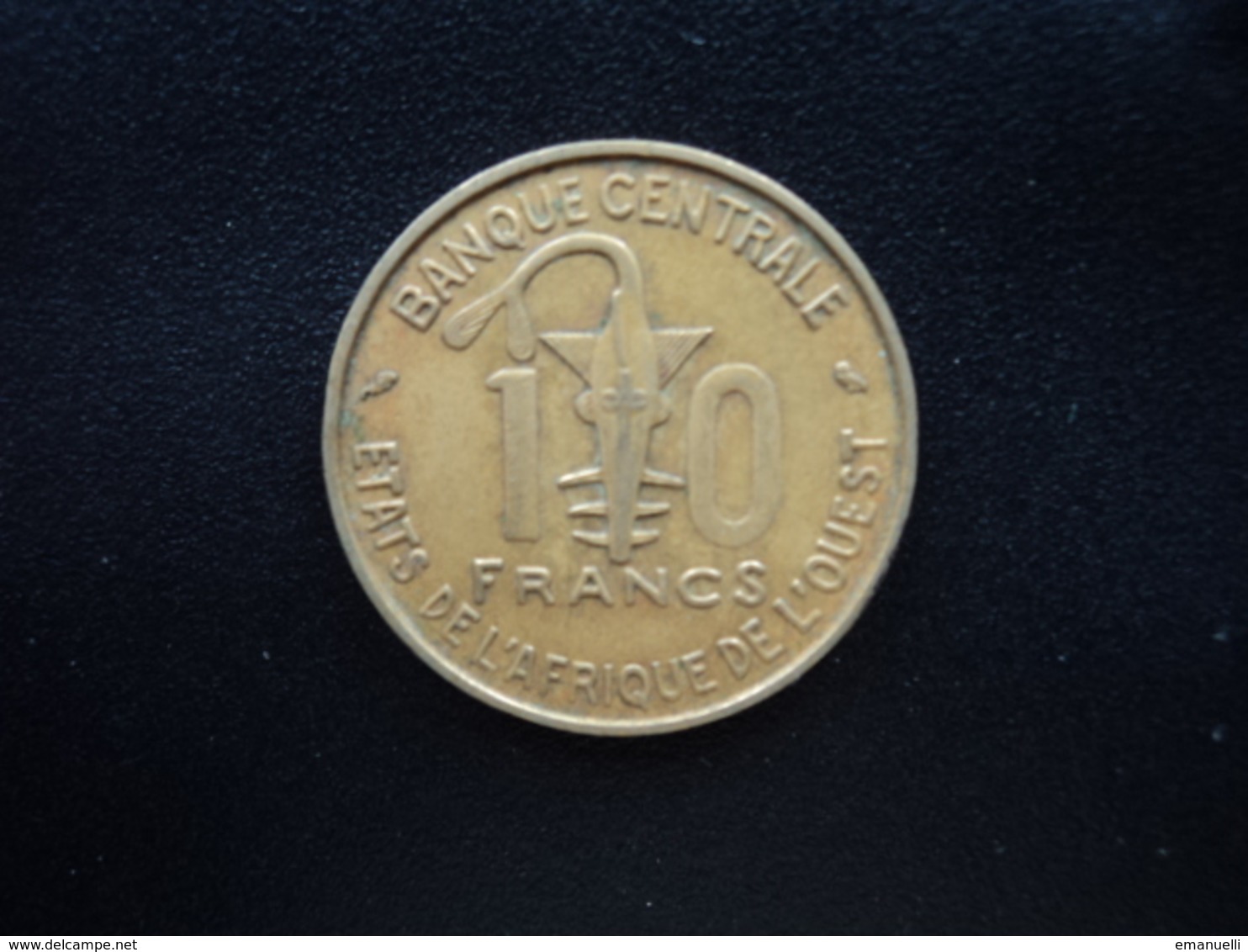 ÉTATS DE L'AFRIQUE DE L'OUEST : 10 FRANCS  1968   KM 1a    TTB - Autres – Afrique