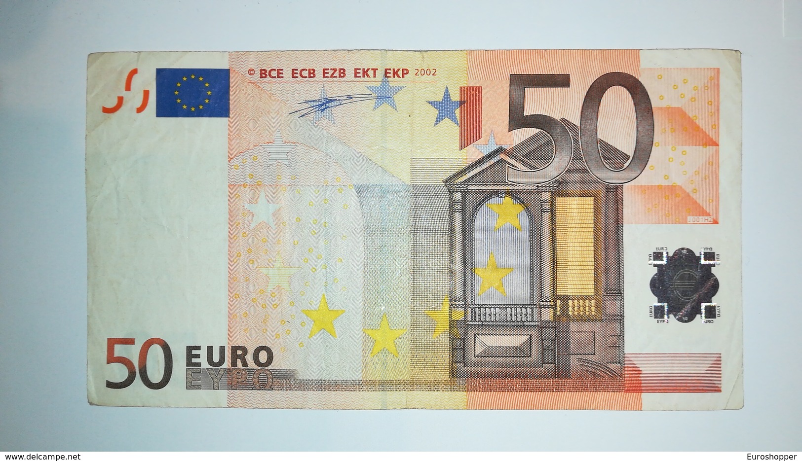 EURO- ITALY 50 EURO (S) J001 Sign DUISENBERG - 50 Euro