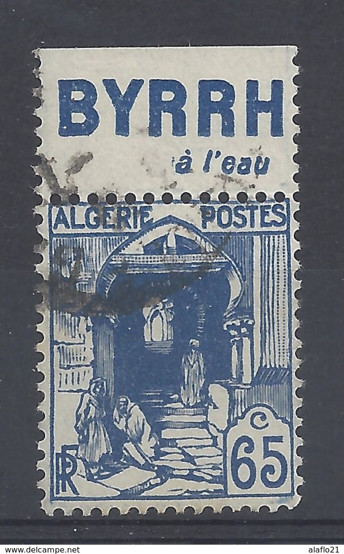 ALGERIE N° 137a Avec BANDE PUB BYRRH à L'eau  - Oblitéré - Oblitérés