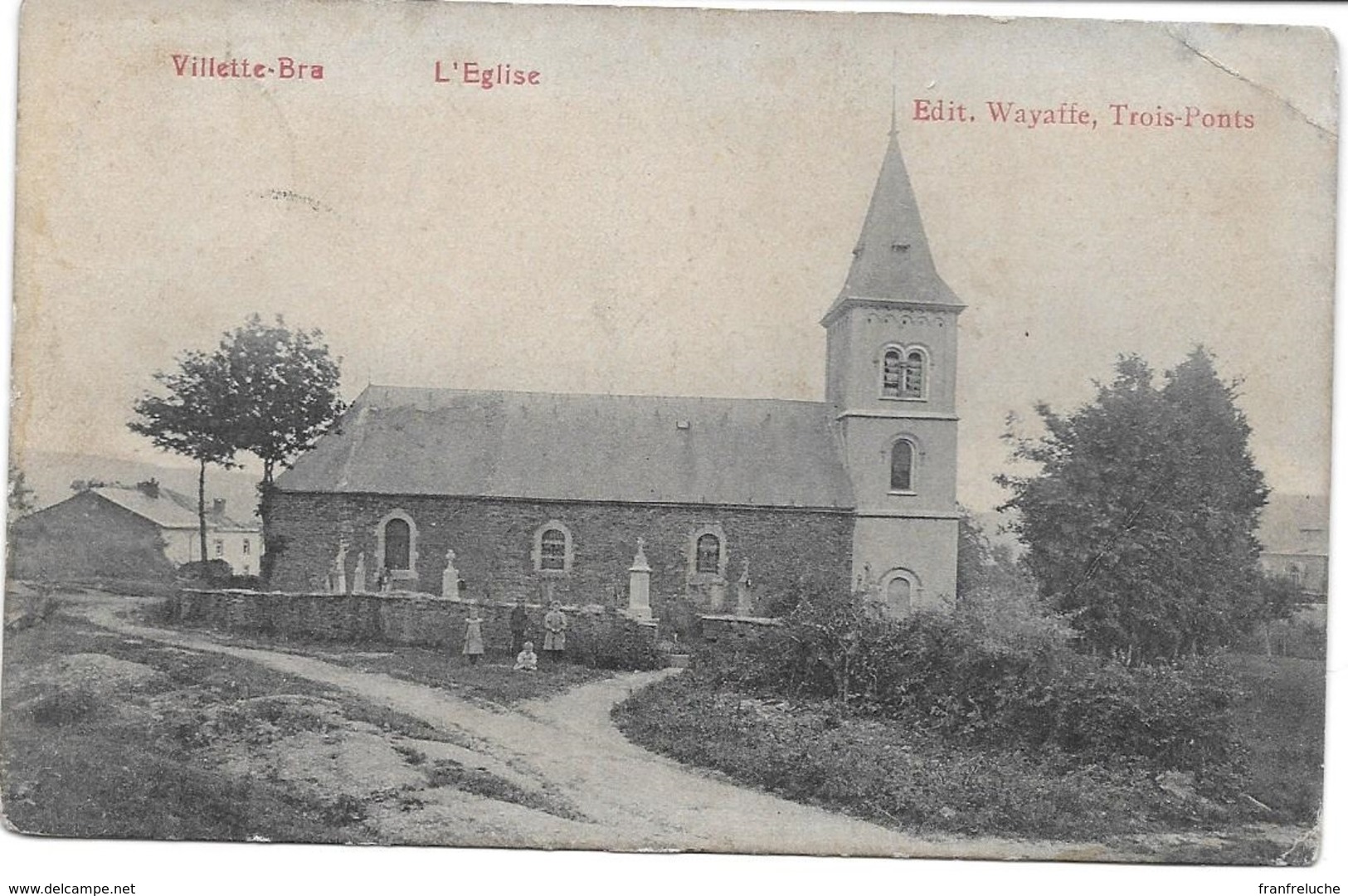 VILLETTE BRA (4990) L église - Lierneux