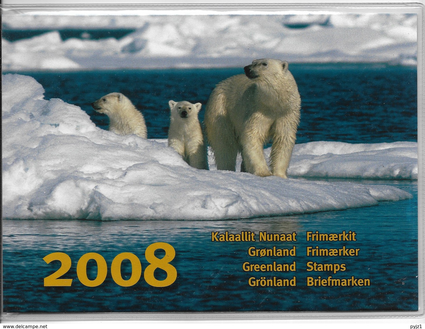 2008 MNH Greenland, Year Pack - Full Years