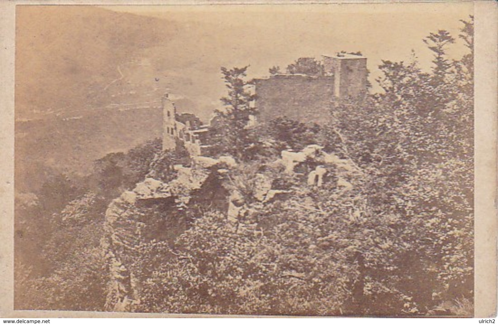 Foto Burg Am Rhein (?) - Ca. 1900 - 9*6cm (34062) - Orte