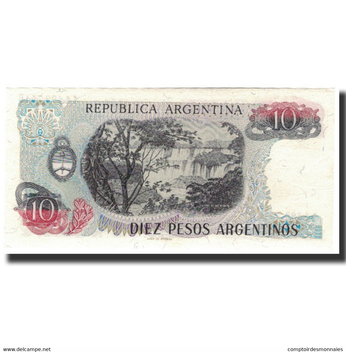 Billet, Argentine, 10 Pesos Argentinos, 1984, KM:313a, NEUF - Argentine