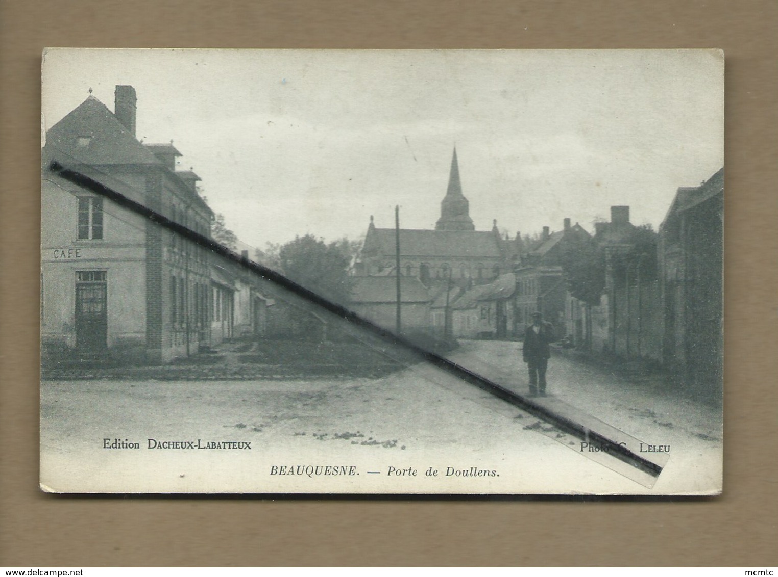 CPA Rétrécit   - Beauquesne - Porte De Doullens - Beauquesne