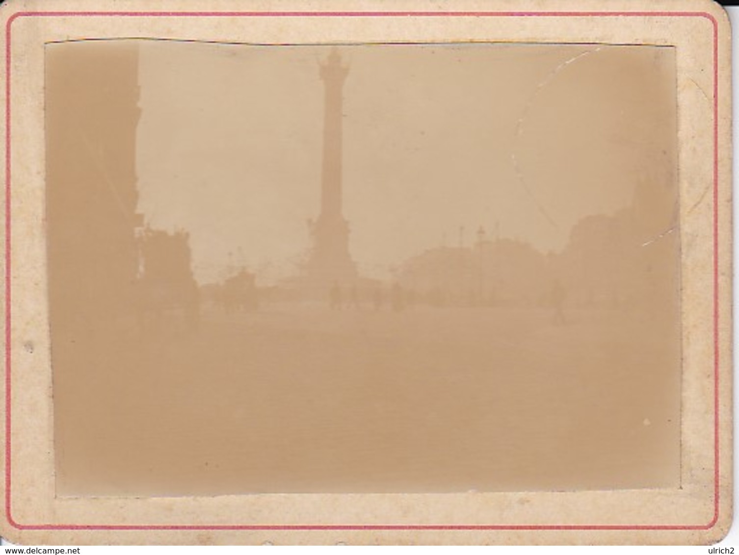 Foto Paris - Colonne - Säule - Ca. 1900 - 9*7cm (34066) - Orte