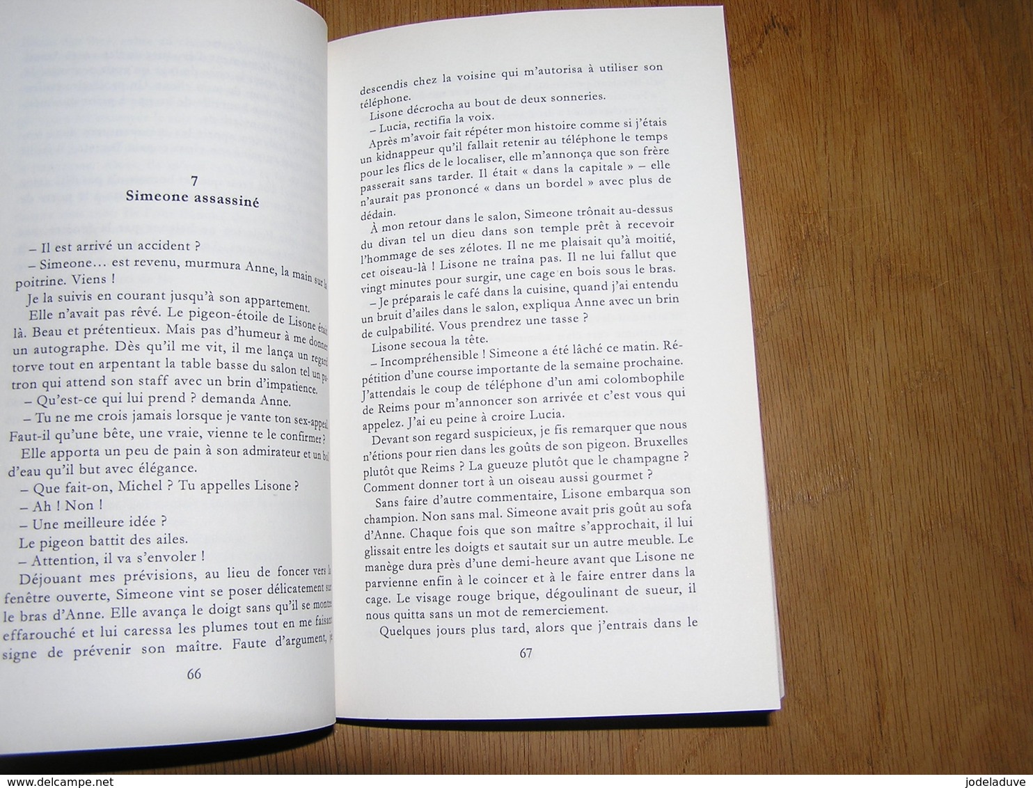 LA RECETTE DU PIGEON à L' ITALIENNE Alain Berenboom Enquête de Michel Van Loo Détective Policier Auteur Ecrivain Belge