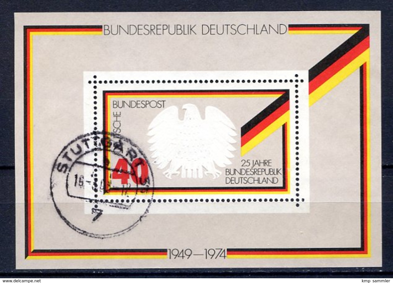 Bund Jahrgang 1974 Gestempelt (17256) - Usados