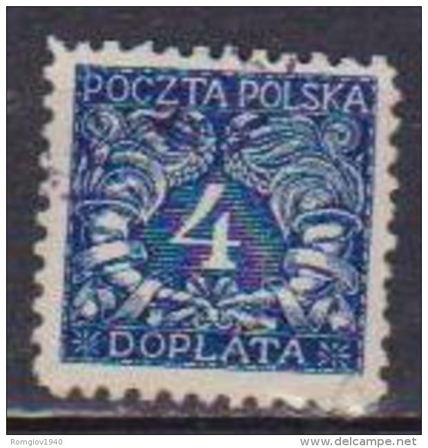 POLONIA  1919  SEGNATASSE YVERT.23  USATO VF - Segnatasse