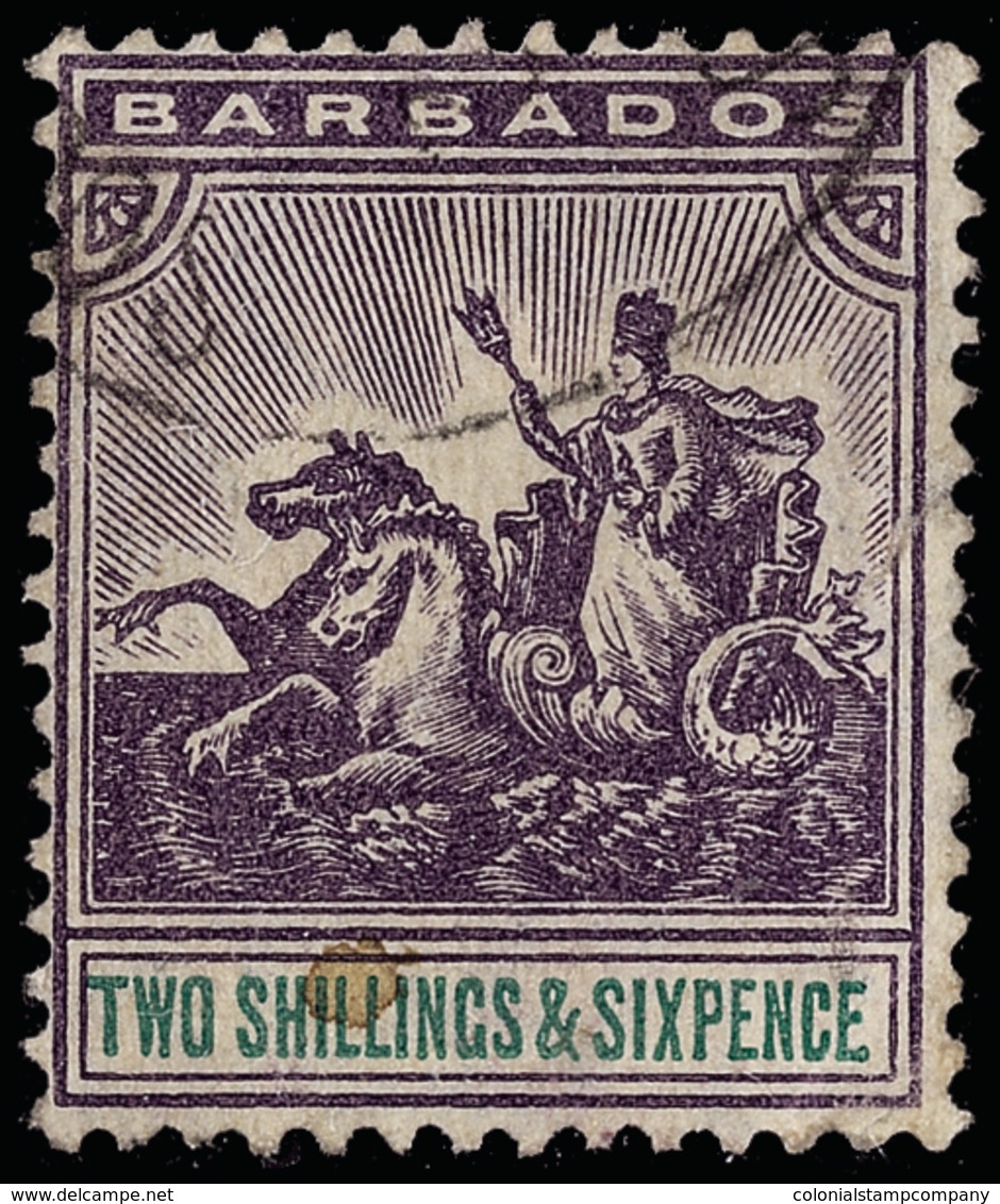 O Barbados - Lot No.222 - Barbados (...-1966)