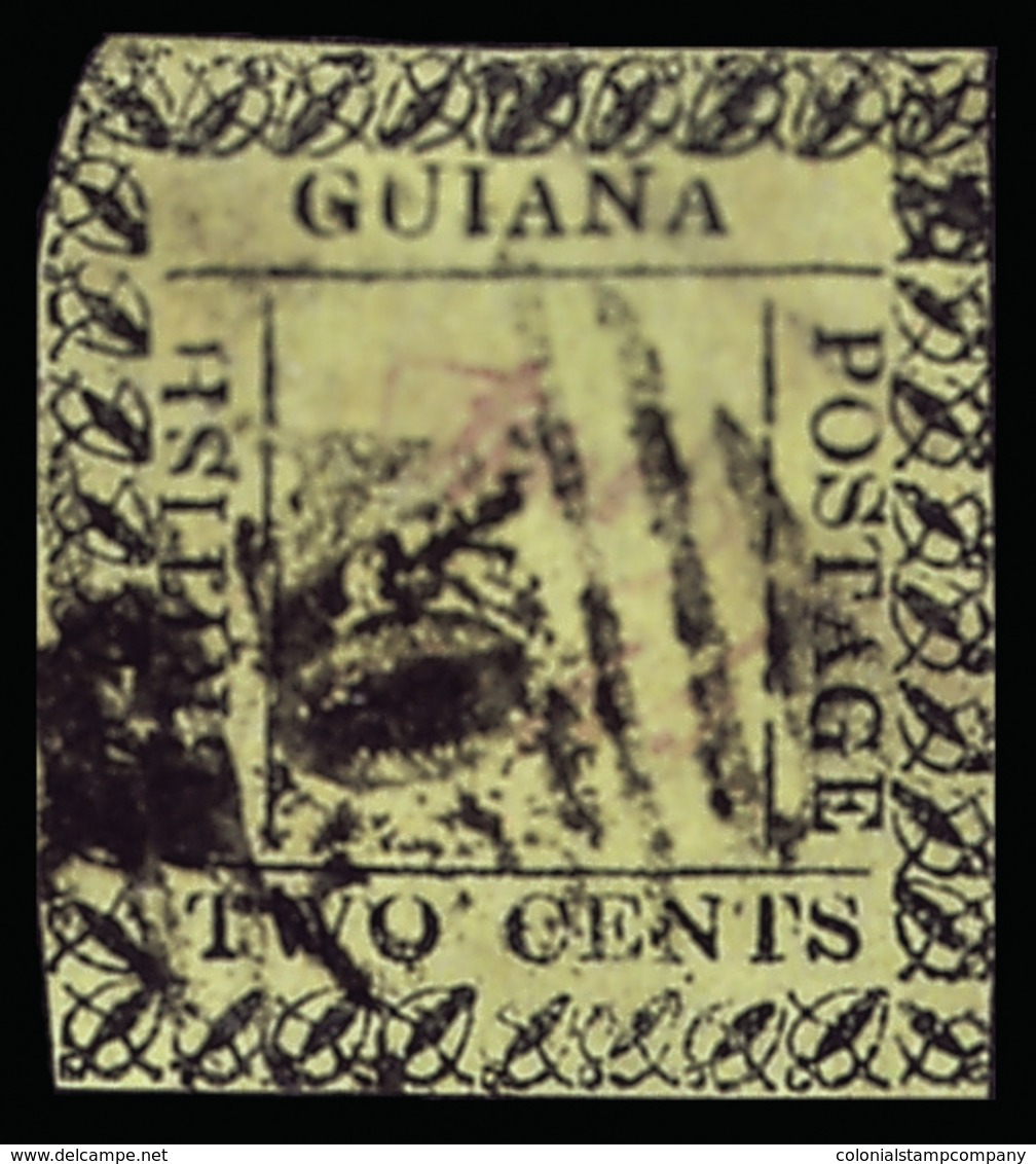 O British Guiana - Lot No.309 - Guayana Británica (...-1966)