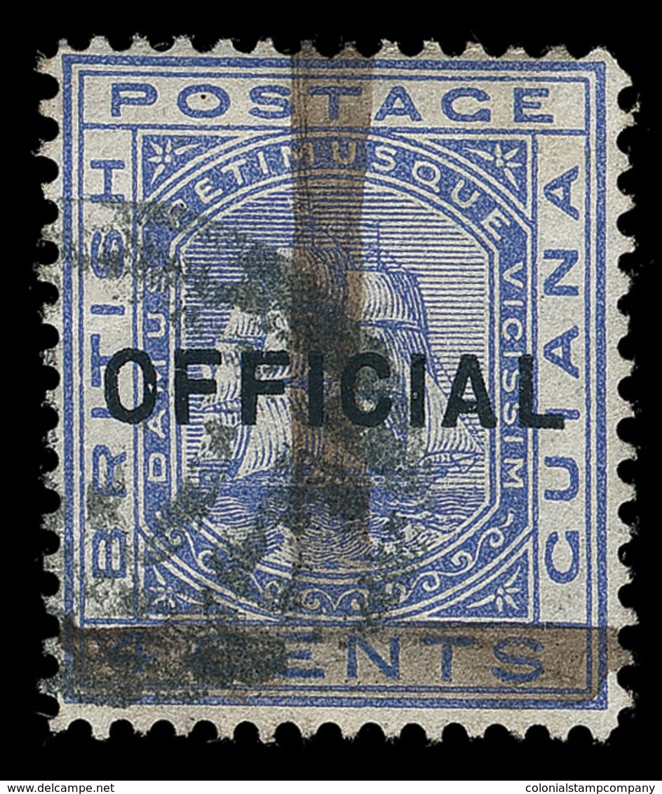 O British Guiana - Lot No.318 - Guayana Británica (...-1966)