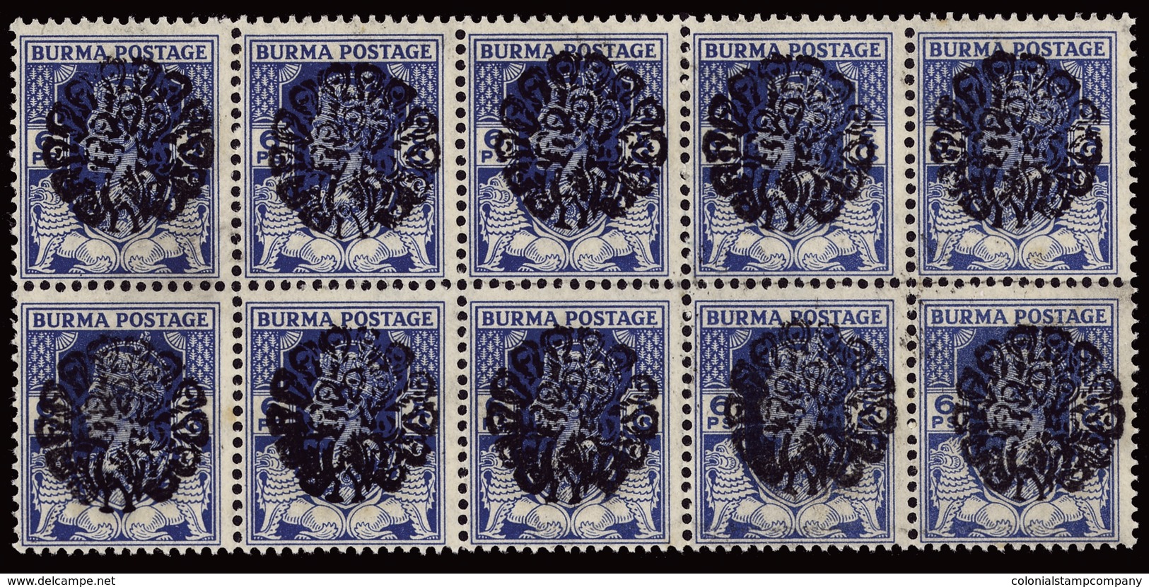 **/[+] Burma - Lot No.357 - Birmania (...-1947)