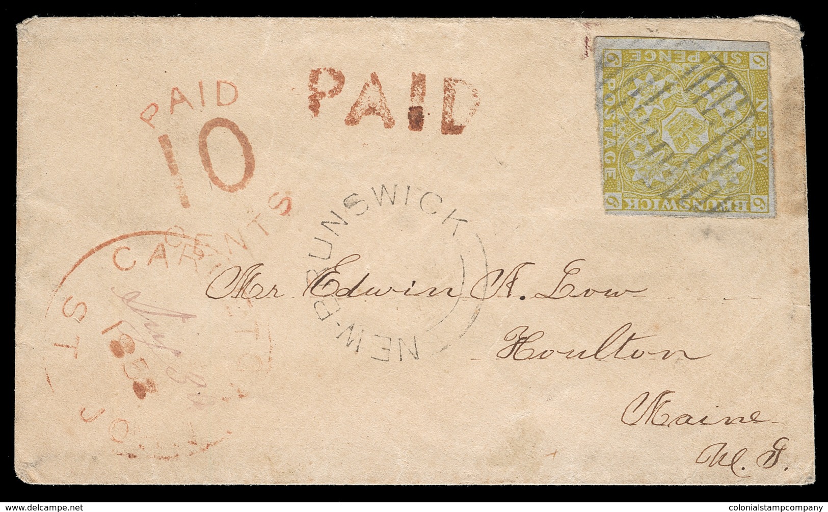 [x] Canada / New Brunswick - Lot No.372 - Neufs