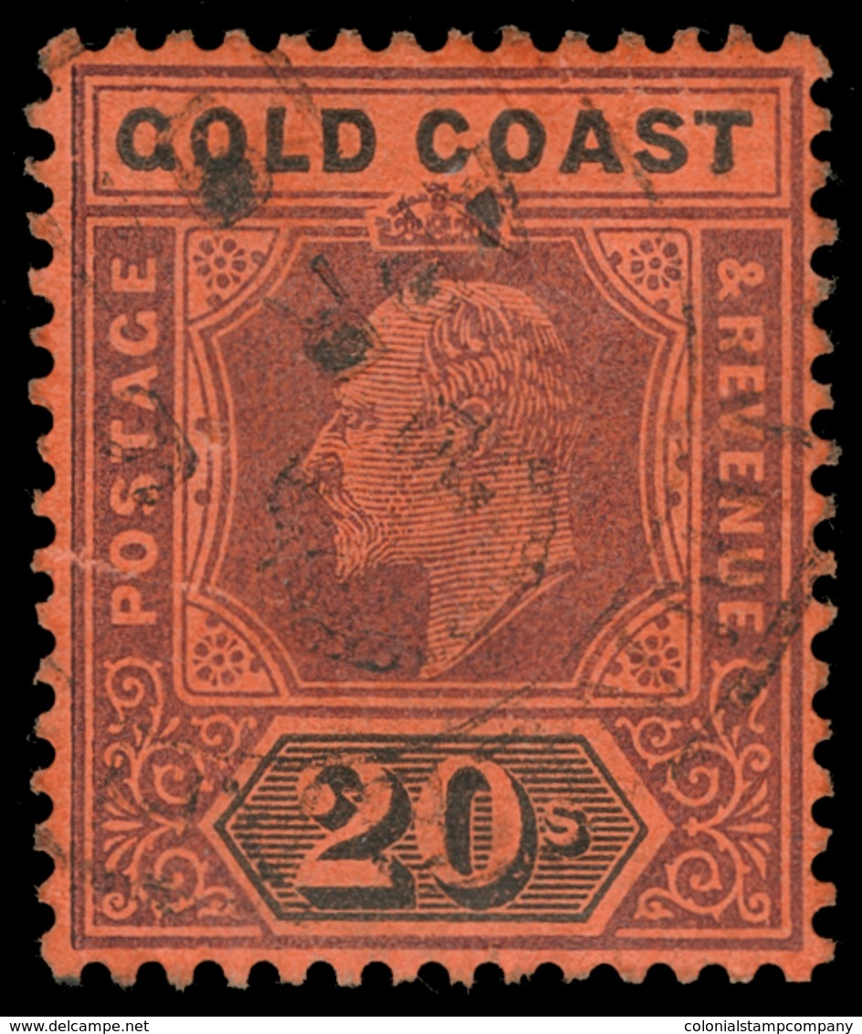 O Gold Coast - Lot No.580 - Côte D'Or (...-1957)