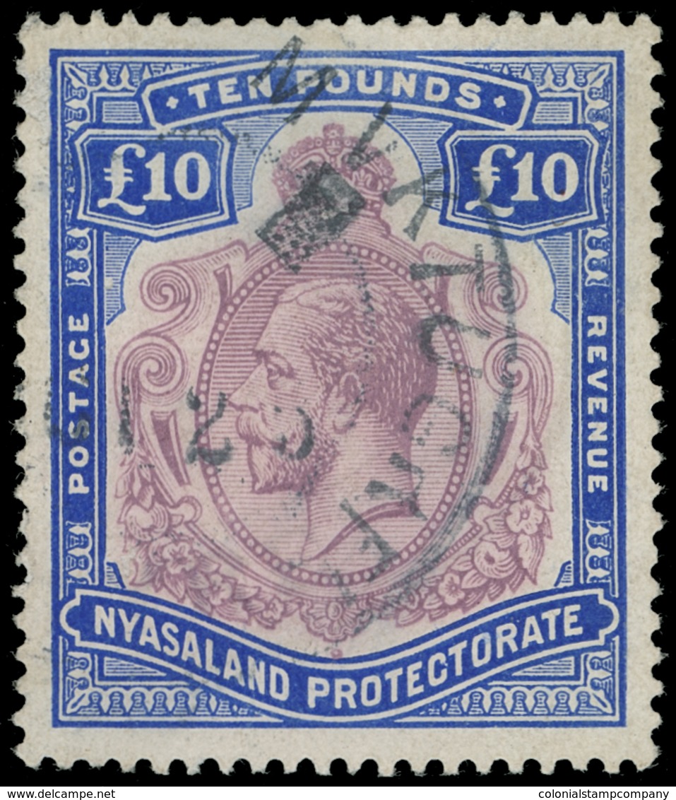 O Nyasaland Protectorate - Lot No.899 - Nyasaland (1907-1953)