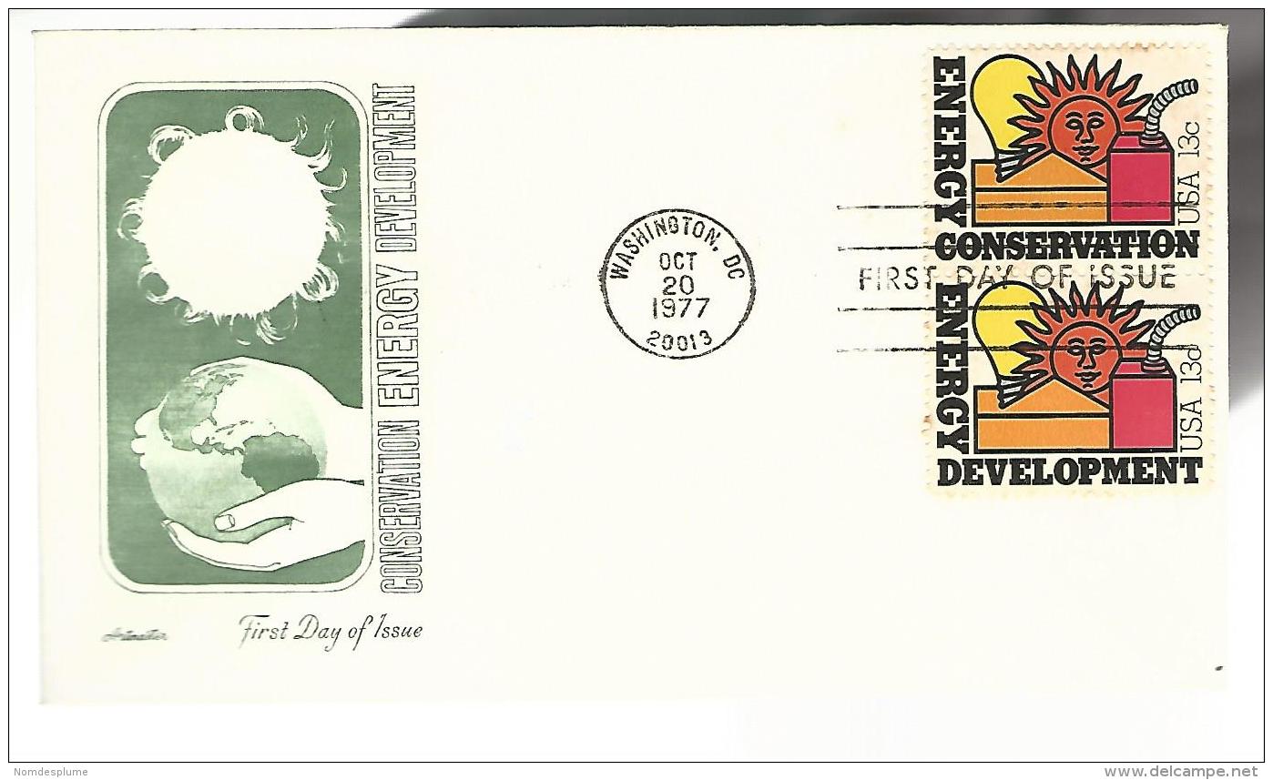 55768 ) USA Washington Postmark 1977 First Day FDC - Covers & Documents