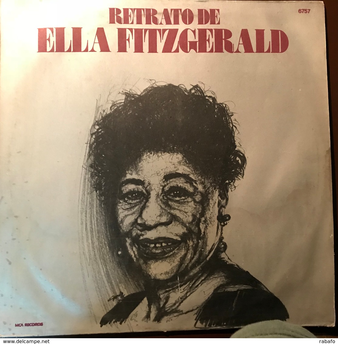 LP Argentino De Ella Fitzgerald Año 1975 - Jazz