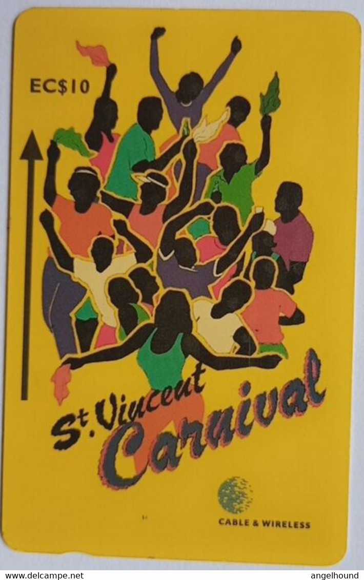 St Vincent And Grenadines 304CSVA EC$10 " St Vincent Carnival  " - St. Vincent & Die Grenadinen