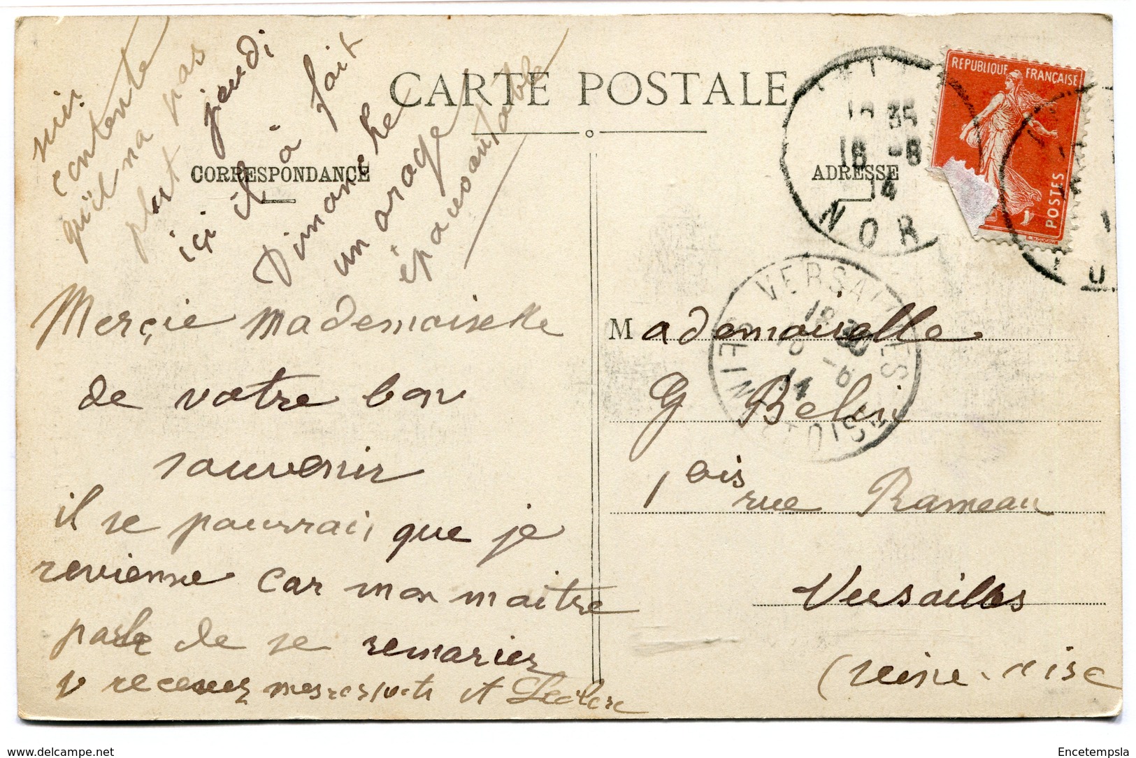 CPA - Carte Postale - France - Lille - Eglise Du Sacré-Coeur - 1914 (CP1868) - Lille