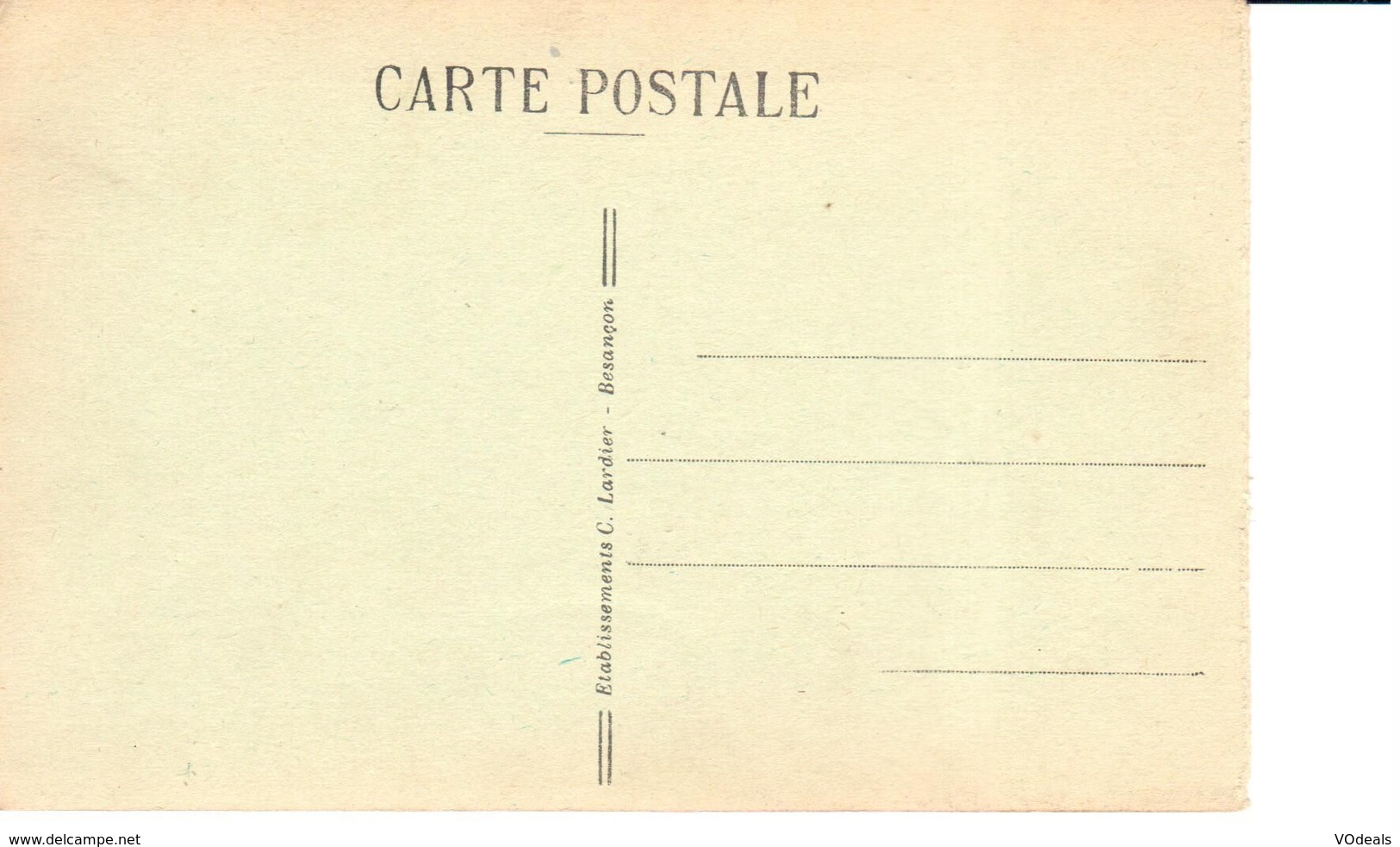 (88) Vosges - CPA - Saint Die - La Place Saint Martin - Saint Die