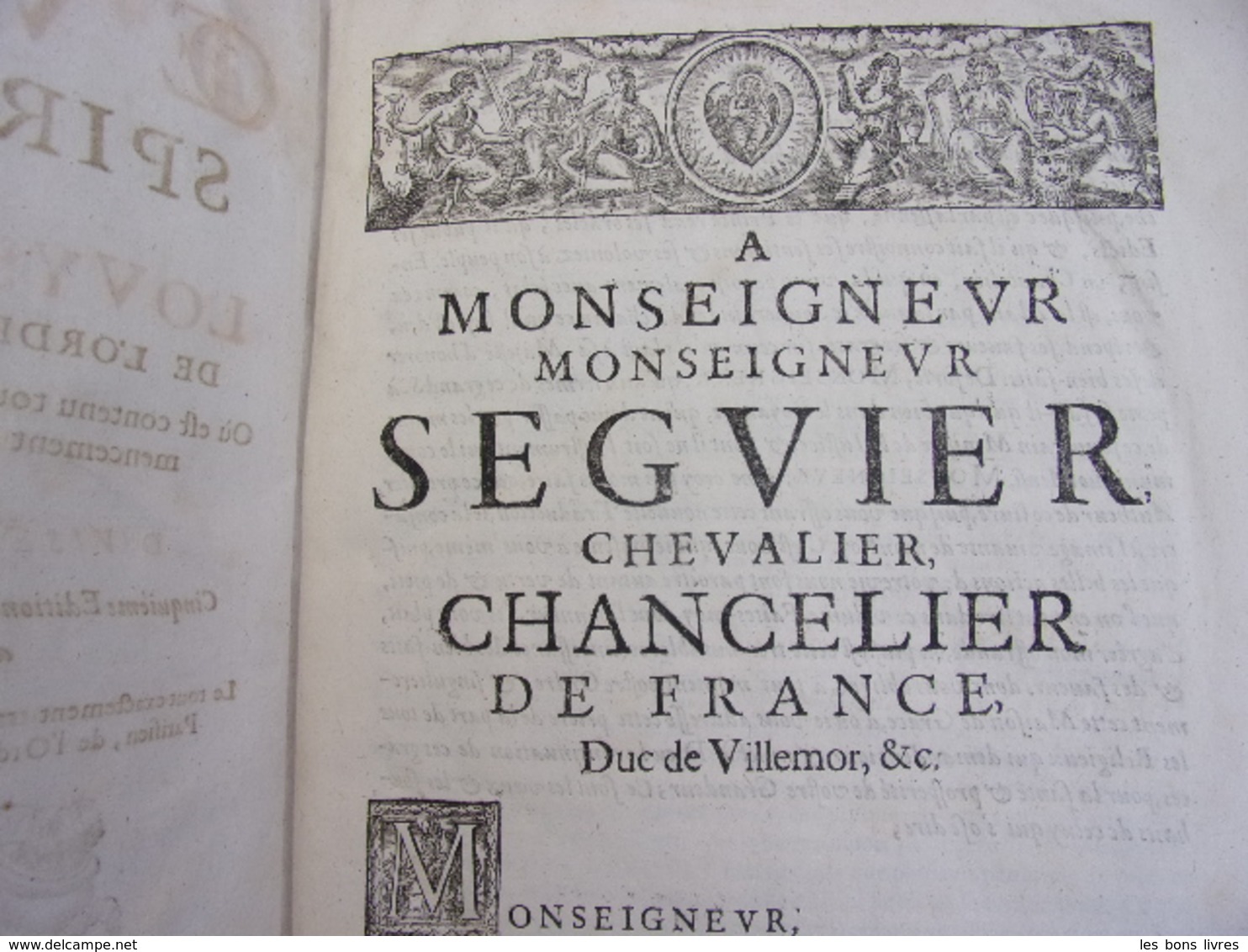 LES OEUVRES SPIRITUELLES DE R.P LOUYS DE GRENADE De L'ordre De Saint Dominique 1662 - Tot De 18de Eeuw