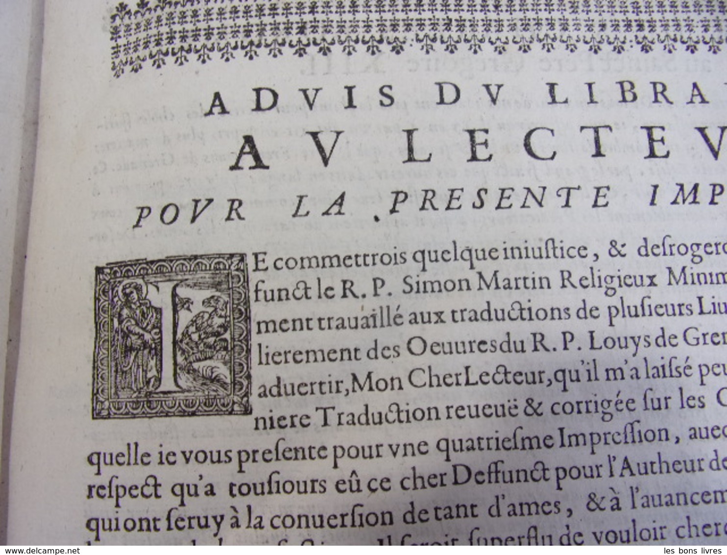 LES OEUVRES SPIRITUELLES DE R.P LOUYS DE GRENADE De L'ordre De Saint Dominique 1662 - Tot De 18de Eeuw