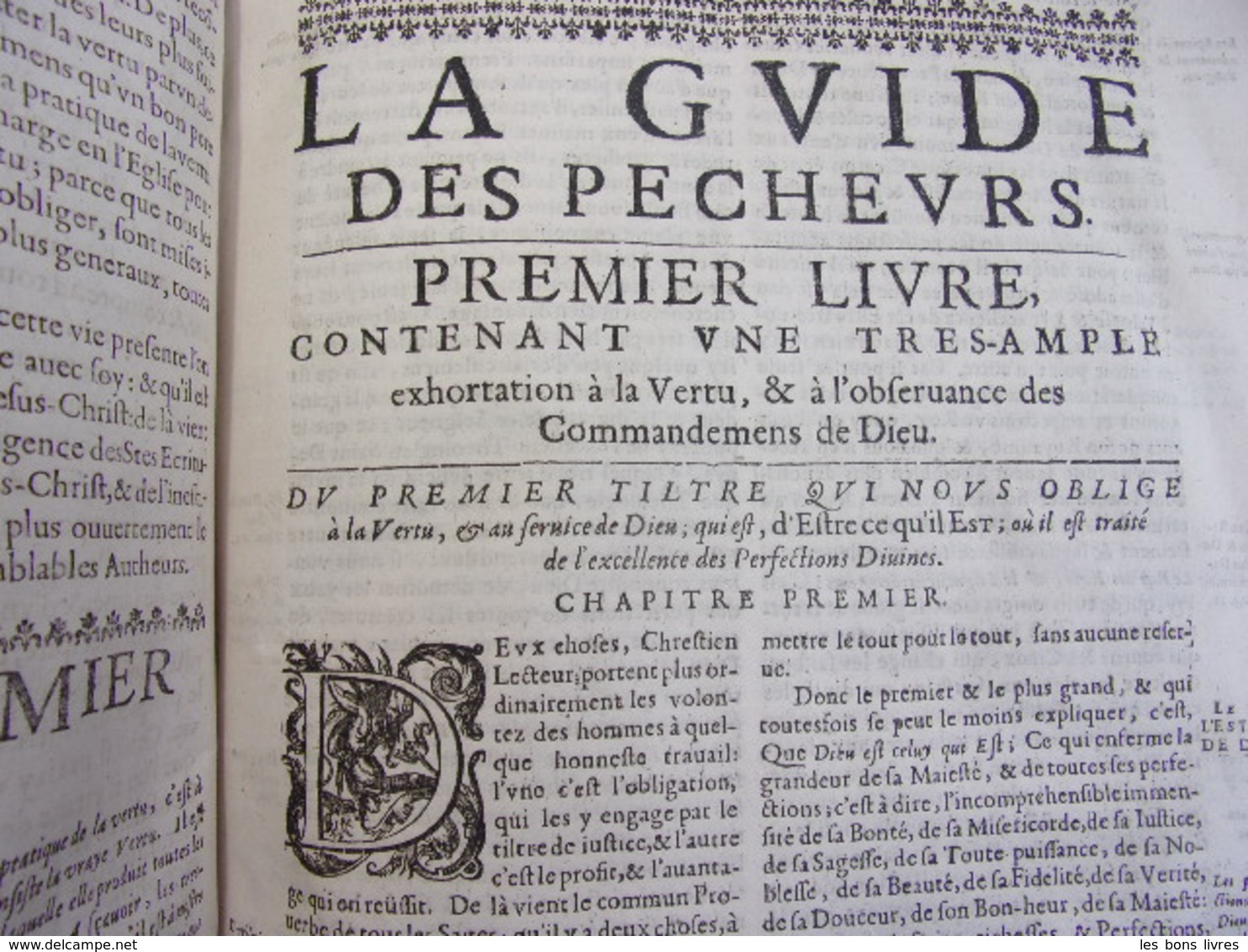LES OEUVRES SPIRITUELLES DE R.P LOUYS DE GRENADE de l'ordre de Saint Dominique 1662