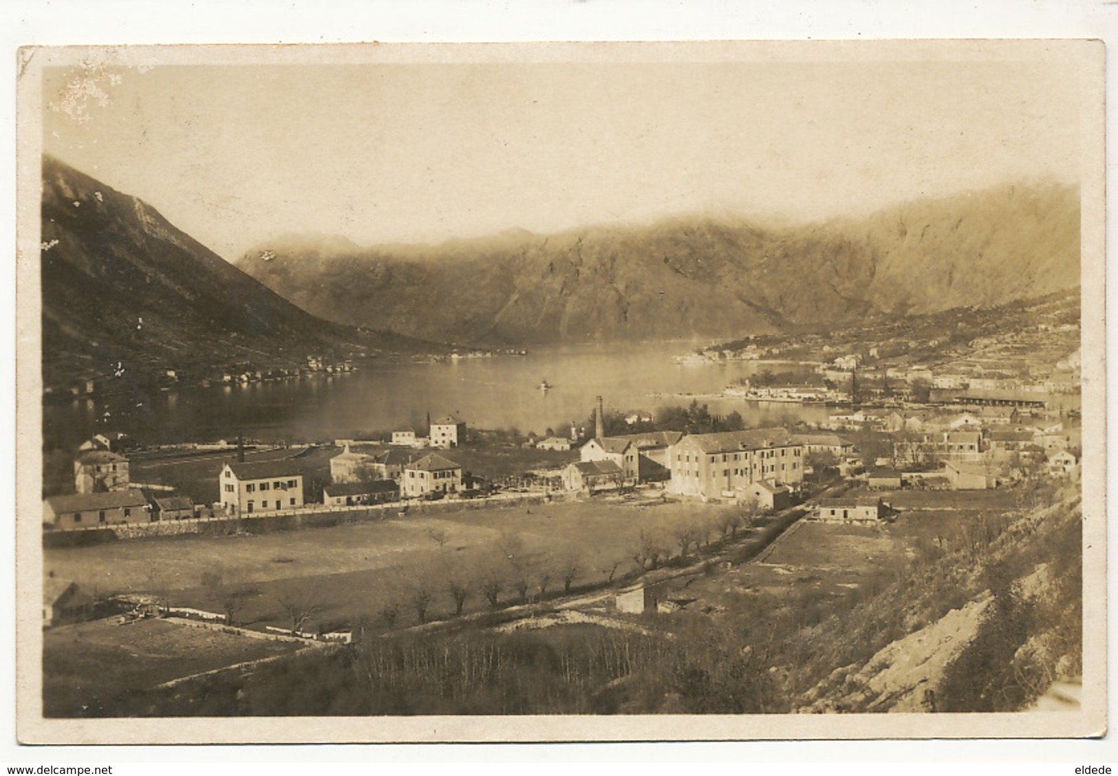 Real Photo Kotor Postally Used - Montenegro