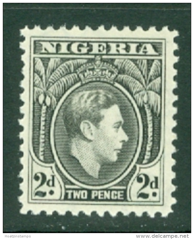 Nigeria: 1938/51   KGVI    SG52    2d   Black    MNH - Nigeria (...-1960)