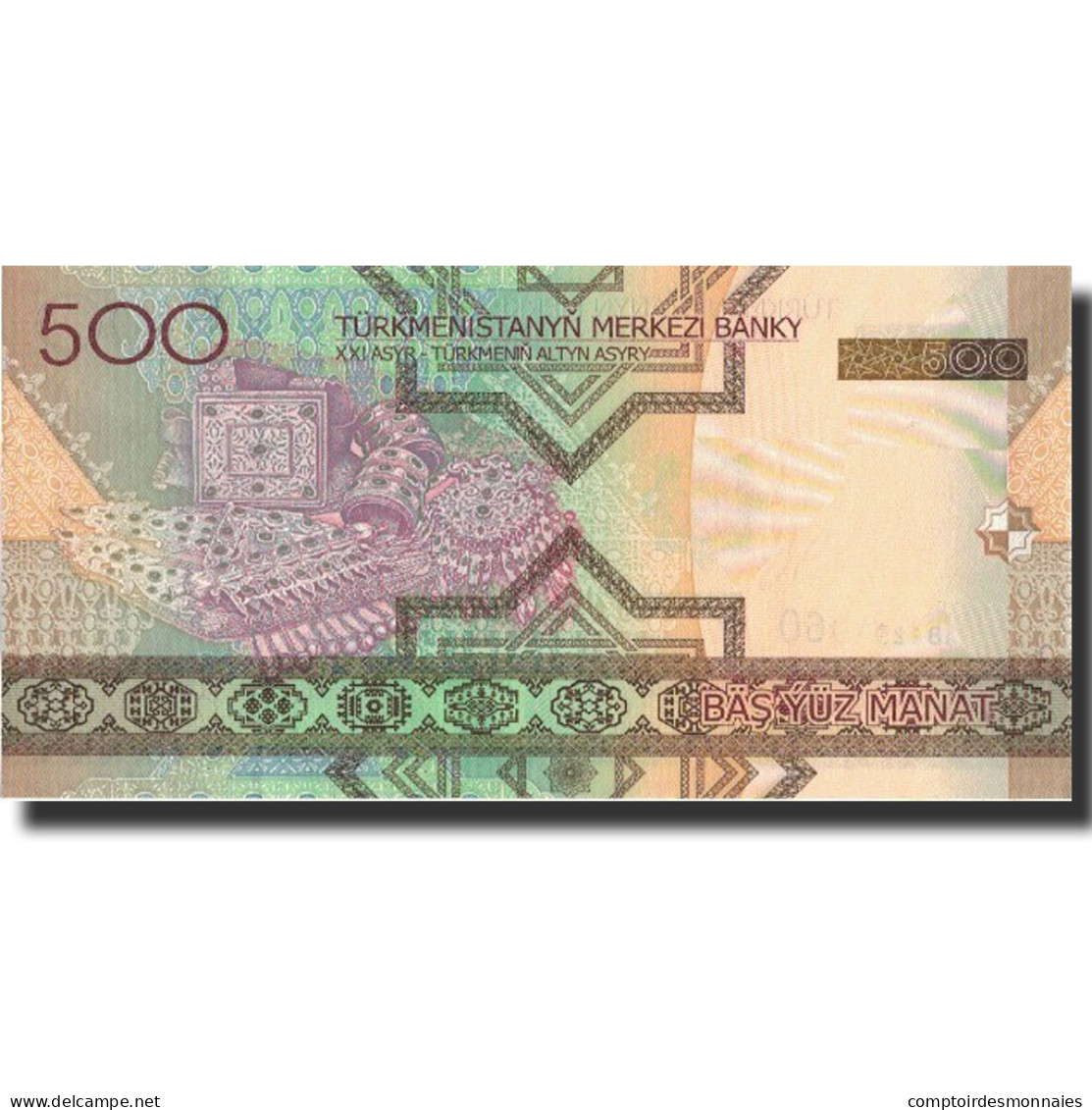 Billet, Turkmanistan, 500 Manat, 2005, 2005, KM:19, NEUF - Turkmenistan