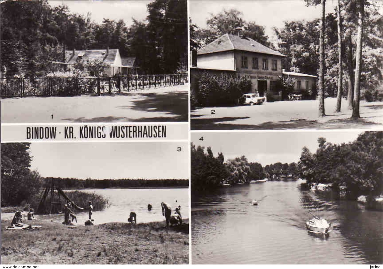 Brandenburg, Koenigs-Wusterhausen, Bindow, Gasthaus Tante Anna, Gebraucht 1984 - Koenigs-Wusterhausen
