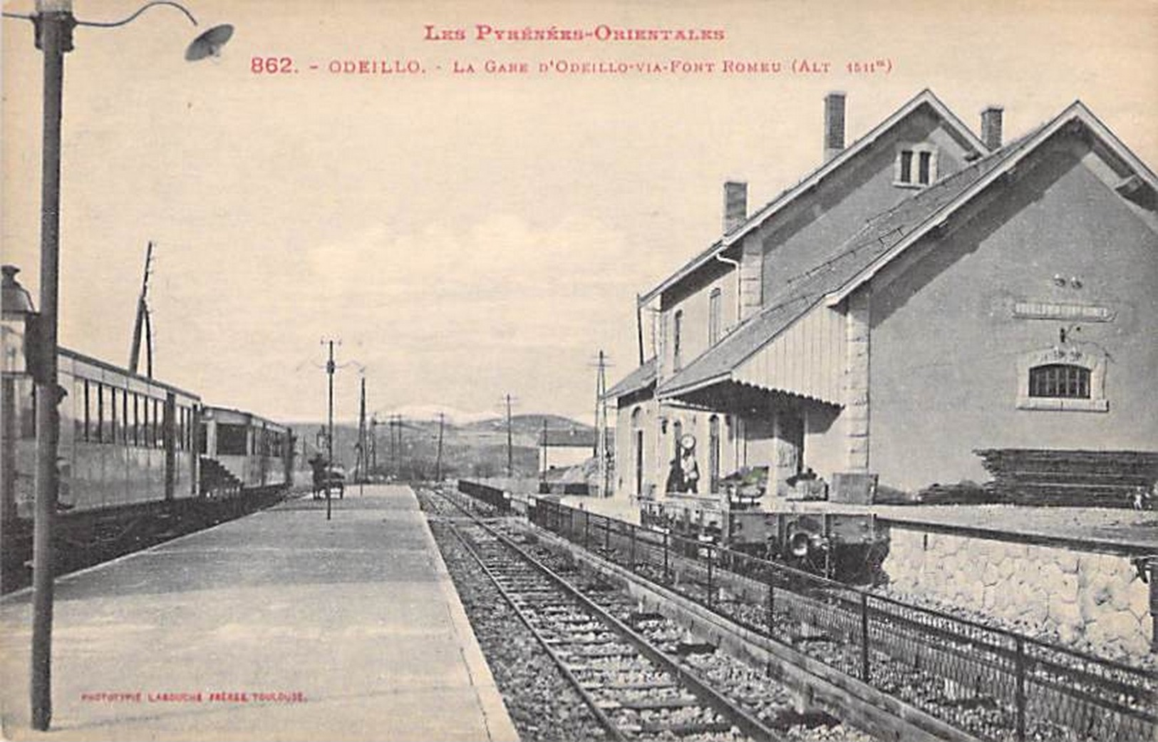 ODEILLO - La Gare Via FONT ROMEU - Pyrénées Orientales - 66 - Autres & Non Classés