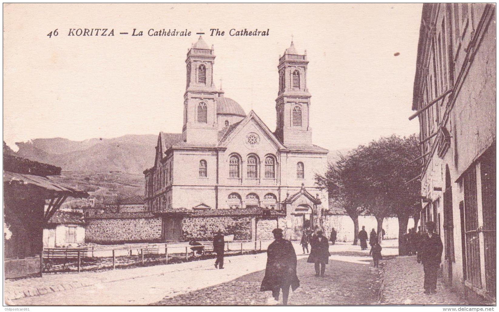 ALTE   AK   KORCA - Koritza / Albanien   - La Cathedrale - Ca. 1915 - Albania