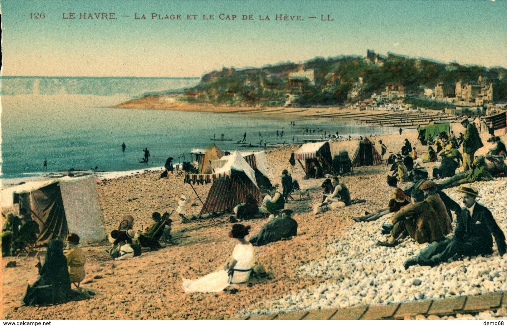 Le Havre CPA 76 Seine Maritime  Lot De 2 Cartes Cap De La HEVE  Et Plage LL - Cap De La Hève