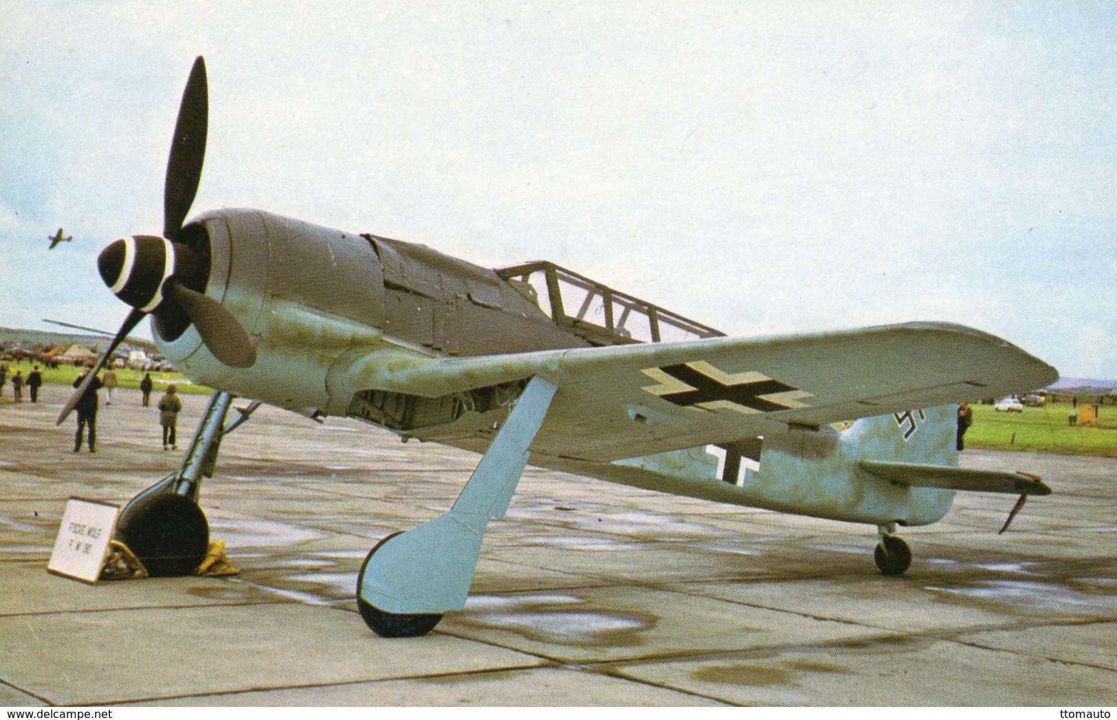 Focke Wulf FW190 A-8  -  Two Seater Trainer Version Of German Fighter  -  CPM - 1939-1945: 2ème Guerre