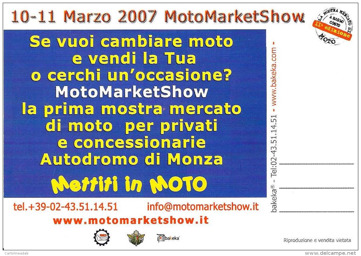 [MD1377] CPM - MOTO MARKET SHOW - Non Viaggiata - Motorbikes