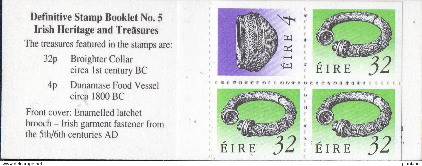 PIA - IRL - 1990 - Patrimonio E Tesori Irlandesi - Libretto  - (Yv C 728a) - Nuovi