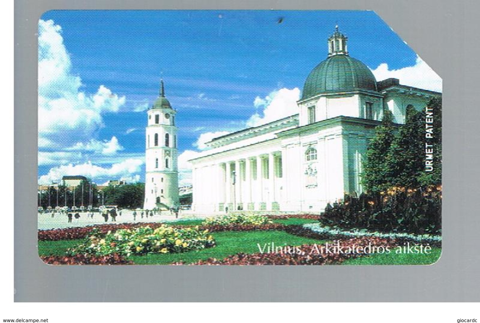 LITUANIA (LITHUANIA) -  1997  CATHEDRAL VILNIUS      - USED - RIF. 10638 - Lithuania