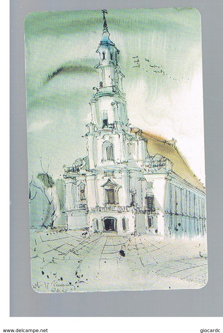 LITUANIA (LITHUANIA) -  1998  KAUNAS TOWN HALL  - USED - RIF. 10677 - Lithuania