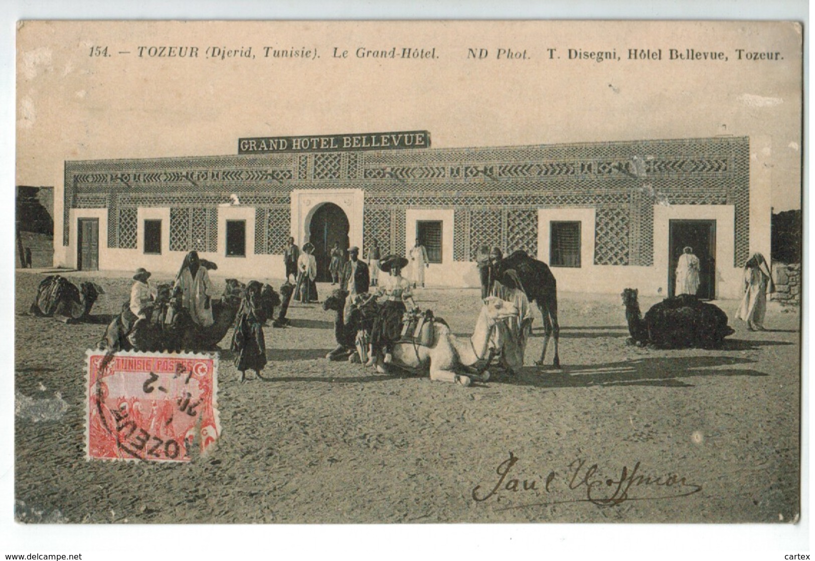 20417  CPA  TOZEUR  ; Le Grand Hôtel , 1914 ,   ACHAT DIRECT  !! - Tunisie