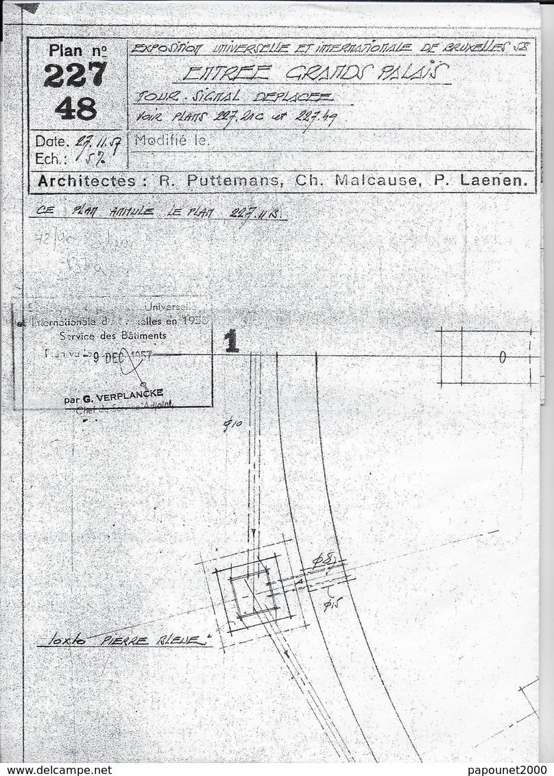 000723-19105-V.P.P.P.T.P.Expo 58 - Travaux Publics