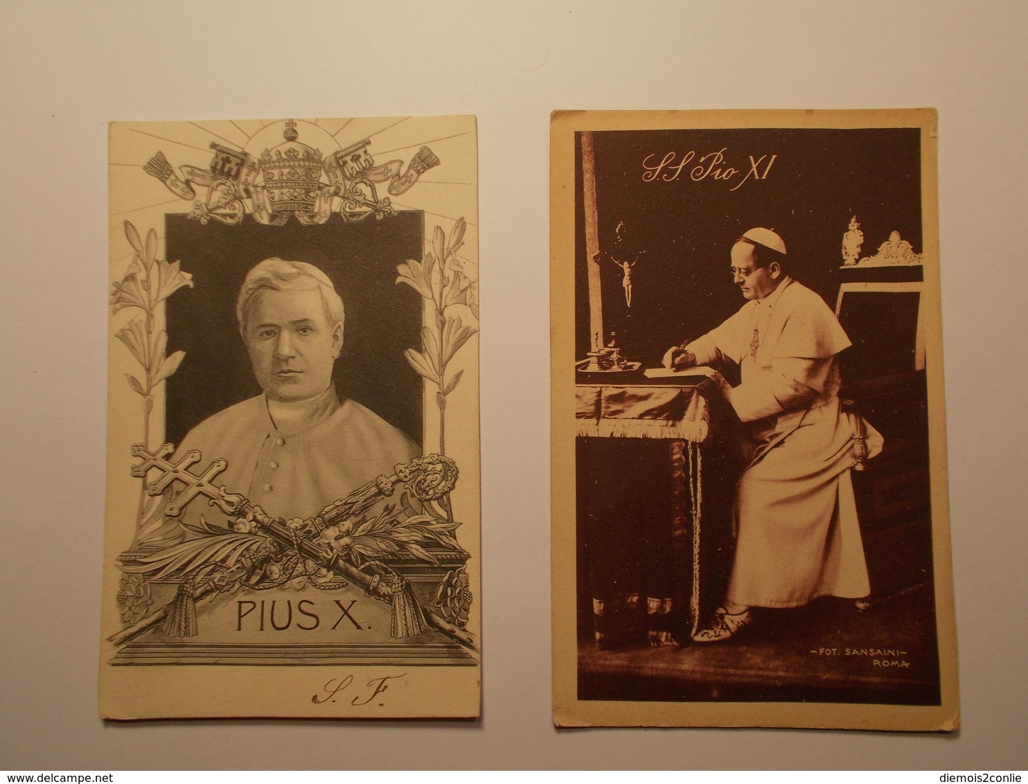 Carte Postale - Pius X & Pius XI  (2238) - Papi