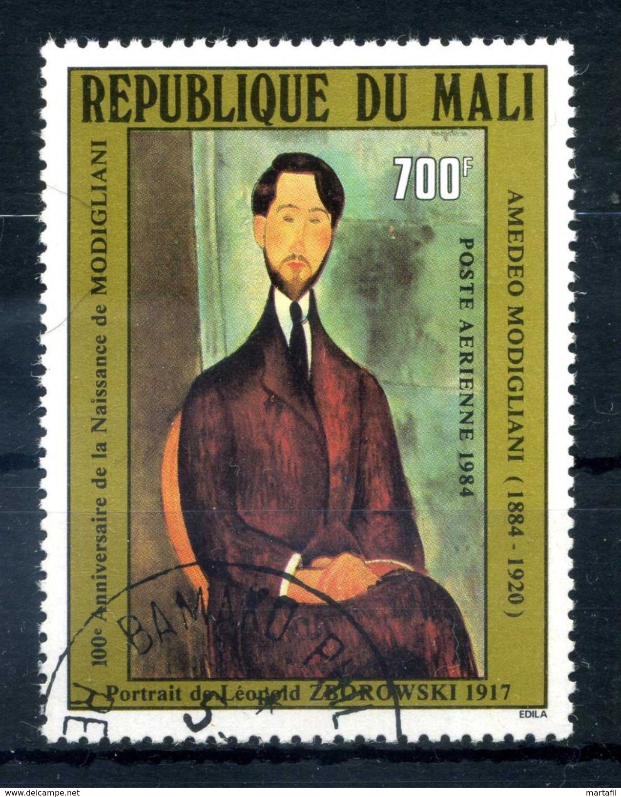 1984 MALI SERIE COMPLETA USATA - Malí (1959-...)