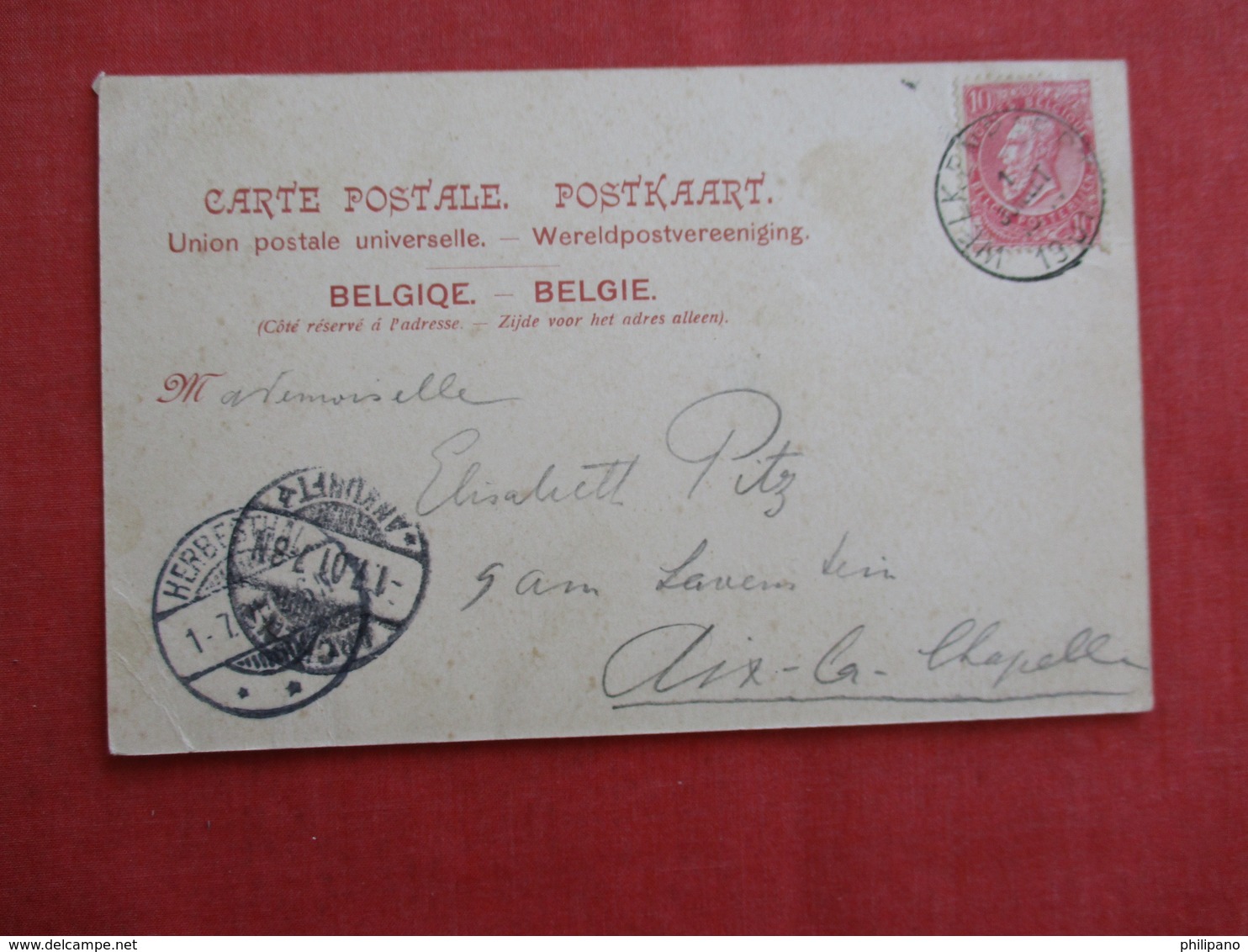 Belgium > Liege > Welkenraedt  Has Stamp & Cancel    Ref 2919 - Welkenraedt