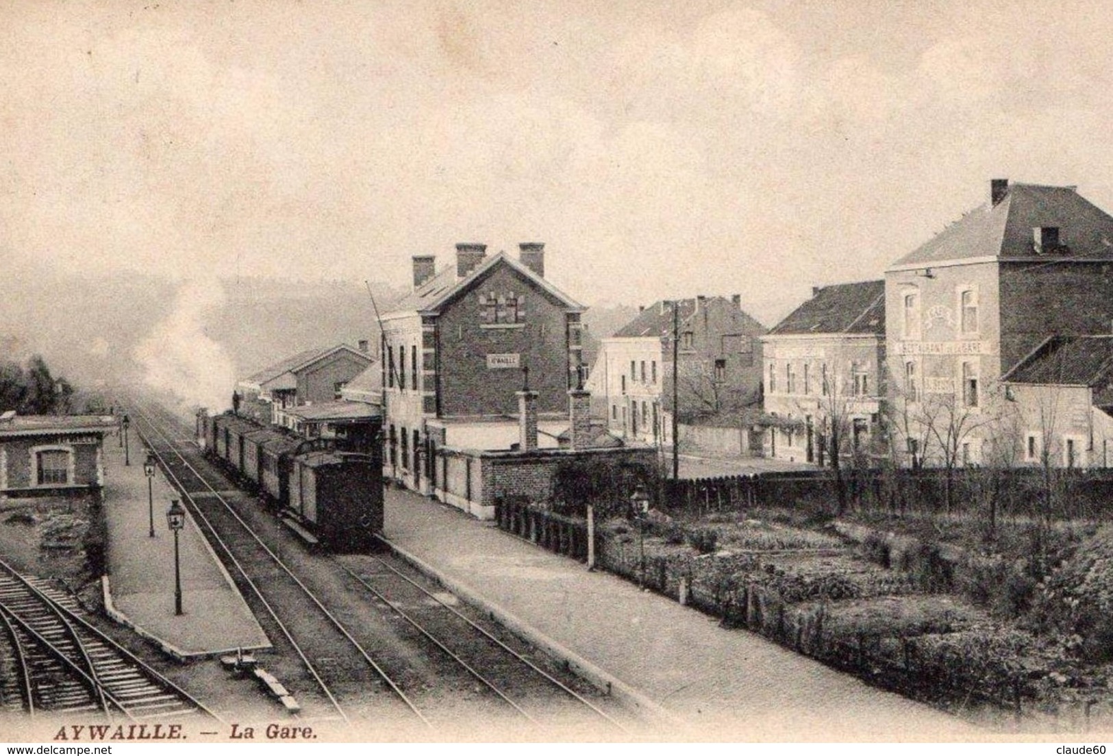 Reproduction Aywaille Liege   Gare Station - Aywaille